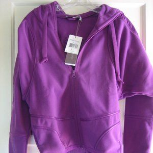 ADIDAS BY STELLA MCCARTNEY Women's Fleece Hoodie Jacket "NEW W/Tags" Size Small